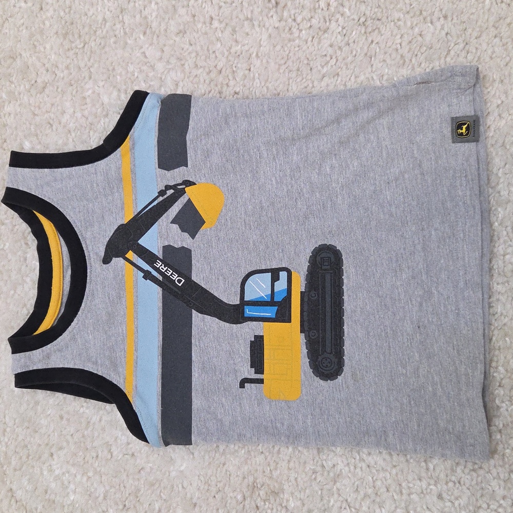 John Deere (4) Lot Of 4T Kids Tank Tops, All Size 4T - Picture 10 of 16